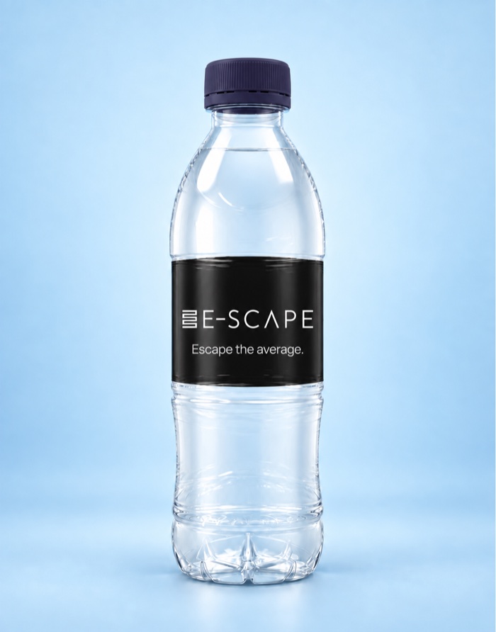 Promotivna boca vode – E-scape